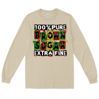 Mushroom 100 pure brown sugar extra fine Long Sleeve Tee - CowGirlArtShop