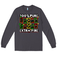 Smoke 100 pure brown sugar extra fine Long Sleeve Tee - CowGirlArtShop
