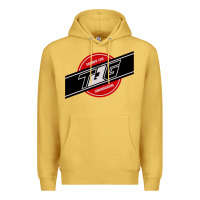 Antique Gold toqger vintage rainbow line Premium Hoodie - lanVoArt