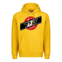 Lemon toqger vintage rainbow line Premium Hoodie - lanVoArt