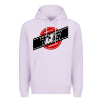Lilac toqger vintage rainbow line Premium Hoodie - lanVoArt