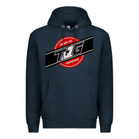 Navy toqger vintage rainbow line Premium Hoodie - lanVoArt