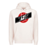 Pale Pink toqger vintage rainbow line Premium Hoodie - lanVoArt