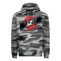Slate Camo toqger vintage rainbow line Premium Hoodie - lanVoArt