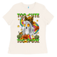 Bone too cute too spook Ladies Tee - LillyAllenDesigns