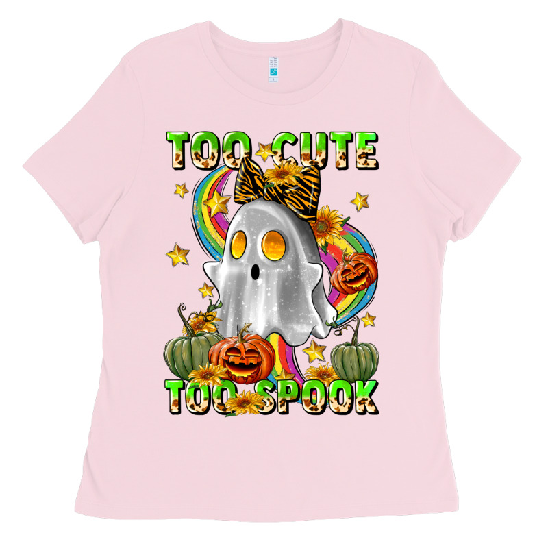 Too Cute Too Spook Ladies Tee by LillyAllenDesigns | Teevron