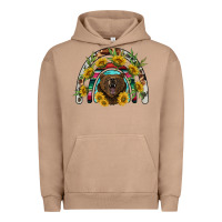 Pigment Burro bear rainbow Urban Hoodie - BarkalooDesign