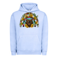 Bear Rainbow Urban Hoodie | Teevron