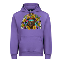 Tulip bear rainbow Urban Hoodie - BarkalooDesign