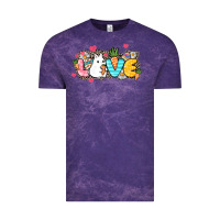 Cloud Purple Love Easter Vintage Tee - NancyCooperArtShop