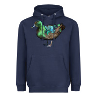 Navy Cayuga Duck Heavyweight Hoodie - LillyAllenDesigns