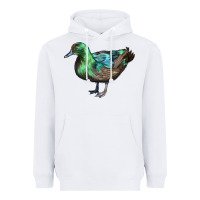 White Cayuga Duck Heavyweight Hoodie - LillyAllenDesigns