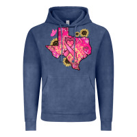 Vintage Denim Texas map Cancer Vintage Hoodie - HowdyJamesFarm