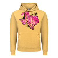 Vintage Mustard Texas map Cancer Vintage Hoodie - HowdyJamesFarm
