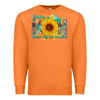 Carrot being a mom makes my life complete Premium Sweatshirt - RacoonDesign