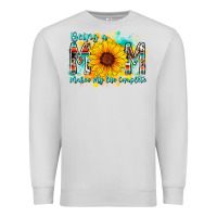 Dove Grey being a mom makes my life complete Premium Sweatshirt - RacoonDesign