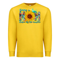 Lemon being a mom makes my life complete Premium Sweatshirt - RacoonDesign