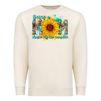 Sandshell being a mom makes my life complete Premium Sweatshirt - RacoonDesign
