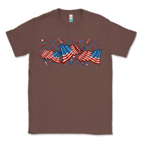 Chestnut fourth of july american flag Classic Tee - RanaPortraitStore