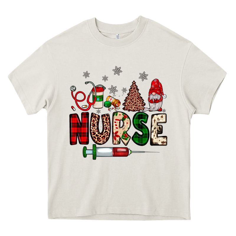 Nurse Christmas Heavy Core Tee by JahusDesignShop | Teevron