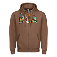 Chestnut fur mama Zipper Hoodie - CowhideDigitalArt
