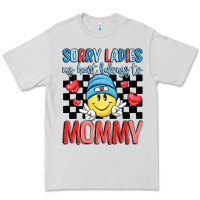 Dove Grey sorry ladies my heart belongs to mommy Premium Tee - LillyAllenDesigns