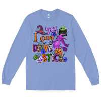 Colony Blue yes i can drive a stick Long Sleeve Tee - CowGirlArtShop