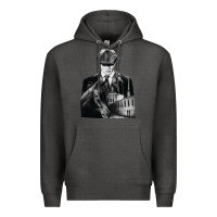 Charcoal Heather gift idea drama blinders drama peaky funny graphic gifts Premium Hoodie - lanVoArt