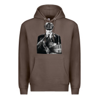 Coffee gift idea drama blinders drama peaky funny graphic gifts Premium Hoodie - lanVoArt