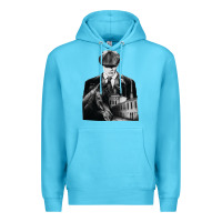 Ocean Blue gift idea drama blinders drama peaky funny graphic gifts Premium Hoodie - lanVoArt