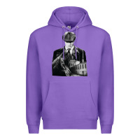 Purple gift idea drama blinders drama peaky funny graphic gifts Premium Hoodie - lanVoArt