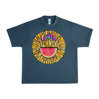 Midnight Navy hello summer Urban Heavy Tee - JahusDesignShop