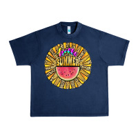 Navy hello summer Urban Heavy Tee - JahusDesignShop
