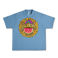 Pebble Blue hello summer Urban Heavy Tee - JahusDesignShop