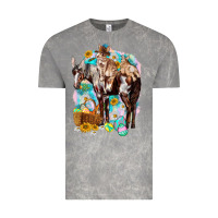 Cloud Rock Happy Easter Day Rodeo Vintage Tee - NancyCooperArtShop