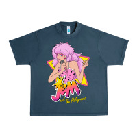 Midnight Navy so funny jem and the holograms classic fans Urban Heavy Tee - lanVoArt