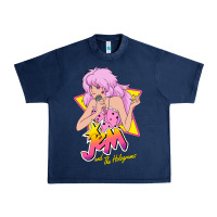 Navy so funny jem and the holograms classic fans Urban Heavy Tee - lanVoArt