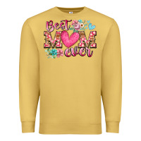 Antique Gold best mom ever Premium Sweatshirt - RacoonDesign