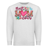 Oatmeal Heather best mom ever Premium Sweatshirt - RacoonDesign