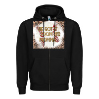 Black He Got it From his Momma Zipper Hoodie - CowhideDigitalArt