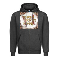 Charcoal Heather He Got it From his Momma Zipper Hoodie - CowhideDigitalArt