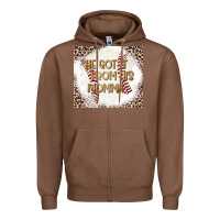 Chestnut He Got it From his Momma Zipper Hoodie - CowhideDigitalArt