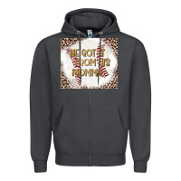 Smoke He Got it From his Momma Zipper Hoodie - CowhideDigitalArt
