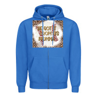 True Royal He Got it From his Momma Zipper Hoodie - CowhideDigitalArt