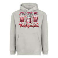 Moon Dust you give me teachcardia Heavyweight Hoodie - RacoonDesign