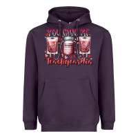 Plum you give me teachcardia Heavyweight Hoodie - RacoonDesign