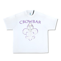 White crowbar Urban Heavy Tee - lanVoArt
