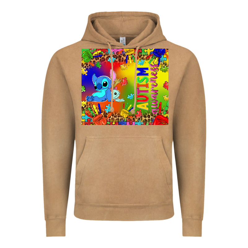 Autism Awareness With Stitch Tumbler Vintage Hoodie by TumblerDesignByShophia | Teevron