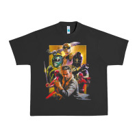 Pigment Black rip jason david frank ranger Urban Heavy Tee - lanVoArt