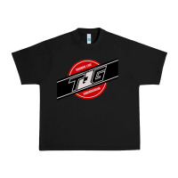 Black toqger vintage rainbow line Urban Heavy Tee - lanVoArt